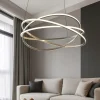 Lampadari Moderni-Gea Luce atia lampadario moderno led 120w 3000k nero da salotto