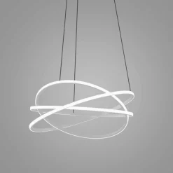 Lampadari Moderni-Gea Luce atia lampadario moderno led 100w 3000k per salotto
