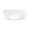 Faretti Da Incasso-Gea Luce aurora q faretto per bagno doccia da incasso quadrato bianco