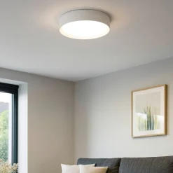 Plafoniere Moderne-Gea Luce ava plafoniera moderna led 30w da 3000k a 4000k bianca