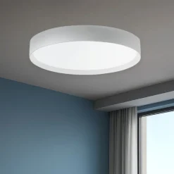 Plafoniere Moderne-Gea Luce ava plafoniera moderna led 60w da 3000k a 4000k circolare