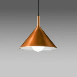 Lampadari Cucina-Gea Luce barbie lampadario da cucina design minimal rame