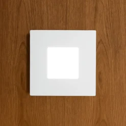 Plafoniere Moderne-Gea Luce bilde plafoniera moderna bianca led 56w 3000k per soggiorno