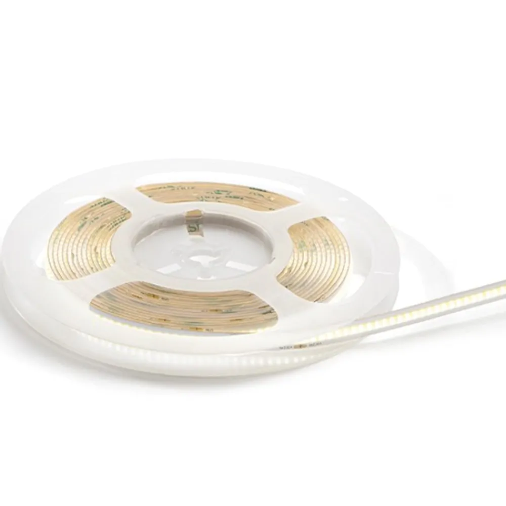 Strisce Led-Gea Luce bobina 5mt striscia led cob 8w-mt 4000k 24vdc