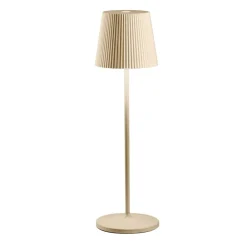 Lampade Da Tavolino Esterno-Gea Luce brillia lampada da tavolo led 3w 3000k ip54 portatile beige