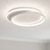 Plafoniere Moderne-Gea Luce christine plafoniera led 3000k tonda per salotto