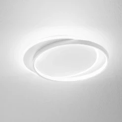 Plafoniere Moderne-Gea Luce christine plafoniera led 3000k tonda per salotto