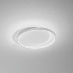 Plafoniere Moderne-Gea Luce christine plafoniera moderna led 48w 3000k rotonda sottile