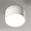 Plafoniere Moderne-Gea Luce cloe plafoniera da cucina led 12w 30000k rotonda bianca