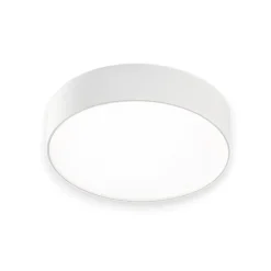 Plafoniere Moderne-Gea Luce cloe plafoniera moderna led 16w 3000k rotonda bianca