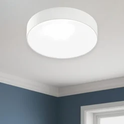 Plafoniere Moderne-Gea Luce cloe plafoniera moderna led 20w 3000k per salotto