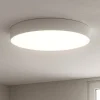 Plafoniere Moderne-Gea Luce cloe plafoniera rotonda led 30w 3000k bianca moderna