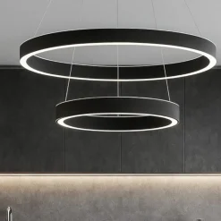 Lampadari Cucina-Gea Luce criseide lampadario cucina led 60w 3000k design minimal