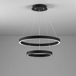 Lampadari Cucina-Gea Luce criseide lampadario cucina led 60w 3000k design minimal