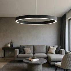 Lampadari Moderni-Gea Luce criseide lampadario moderno led 80w 3000k per salotto