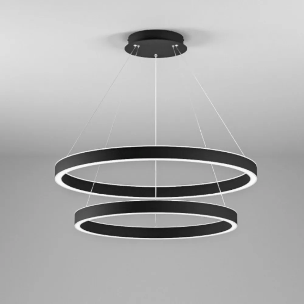 Lampadari Moderni-Gea Luce criseide lampadario moderno led 75w 3000k design minimal