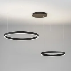 Lampadari Moderni-Gea Luce criseide lampadario moderno led 75w 3000k per soggiorno
