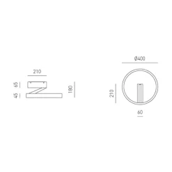 Plafoniere Moderne-Gea Luce criseide plafoniera per camera da letto oro led 3000k