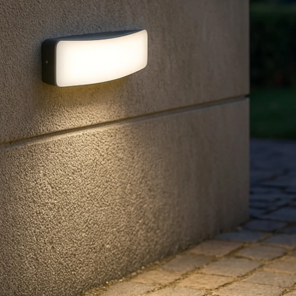 Segnapasso Led-Gea Luce dagr segnapasso da esterno 7w 4000k antracite