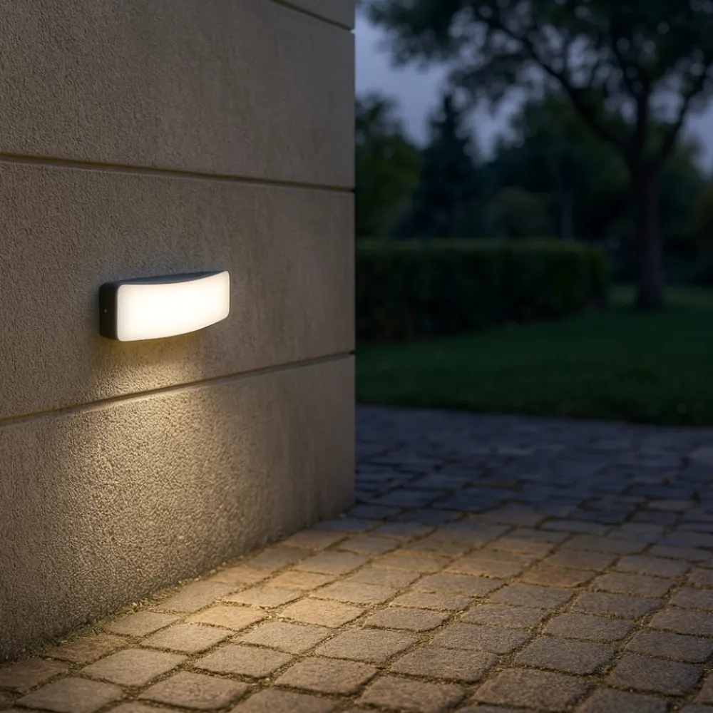 Segnapasso Led-Gea Luce dagr segnapasso da esterno 7w 4000k antracite