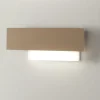 Applique Da Parete-Gea Luce doha 40cm applique design led moderna tortora