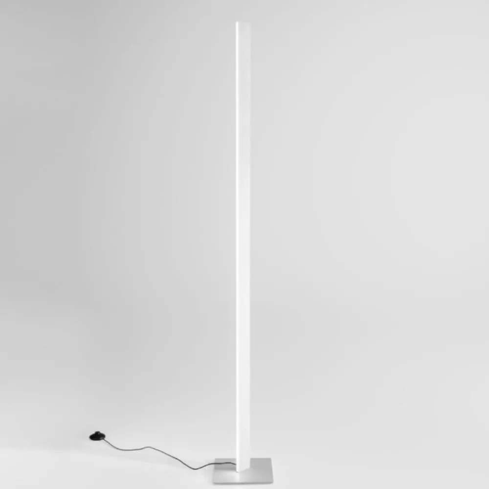Lampade Da Terra-Gea Luce eartha lampada da terra led 3000k design moderno bianca