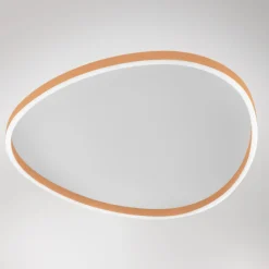 Plafoniere Moderne-Gea Luce ecaris plafoniera design 80cm pesca led 3000k 4000k moderna