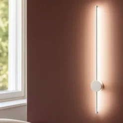Applique Da Parete-Gea Luce enila applique da parete led 20w 3000k bianco sottile