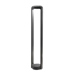 Lampioni Da Giardino-Gea Luce eurus lampione da giardino led 4000k antracite ip65 h80 cm