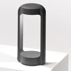 Lampioni Da Giardino-Gea Luce eurus lampione da giardino led 3000k ip65 antracite h30 cm