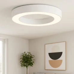 Plafoniere Moderne-Gea Luce flor plafoniera moderna led 50w 3000k circolare minimal