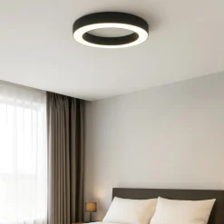 Plafoniere Moderne-Gea Luce flor plafoniera moderna led 50w 3000k ad anello