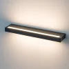 Applique Da Parete-Gea Luce gap applique da parete led 44w 3000k nero minimal