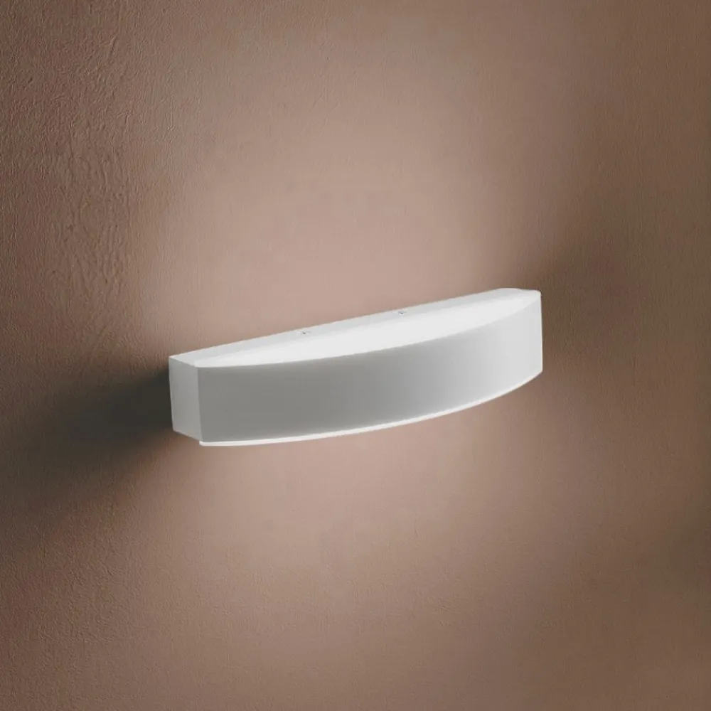Applique Da Parete-Gea Luce gap applique da parete led 16w 3000k bianco moderno