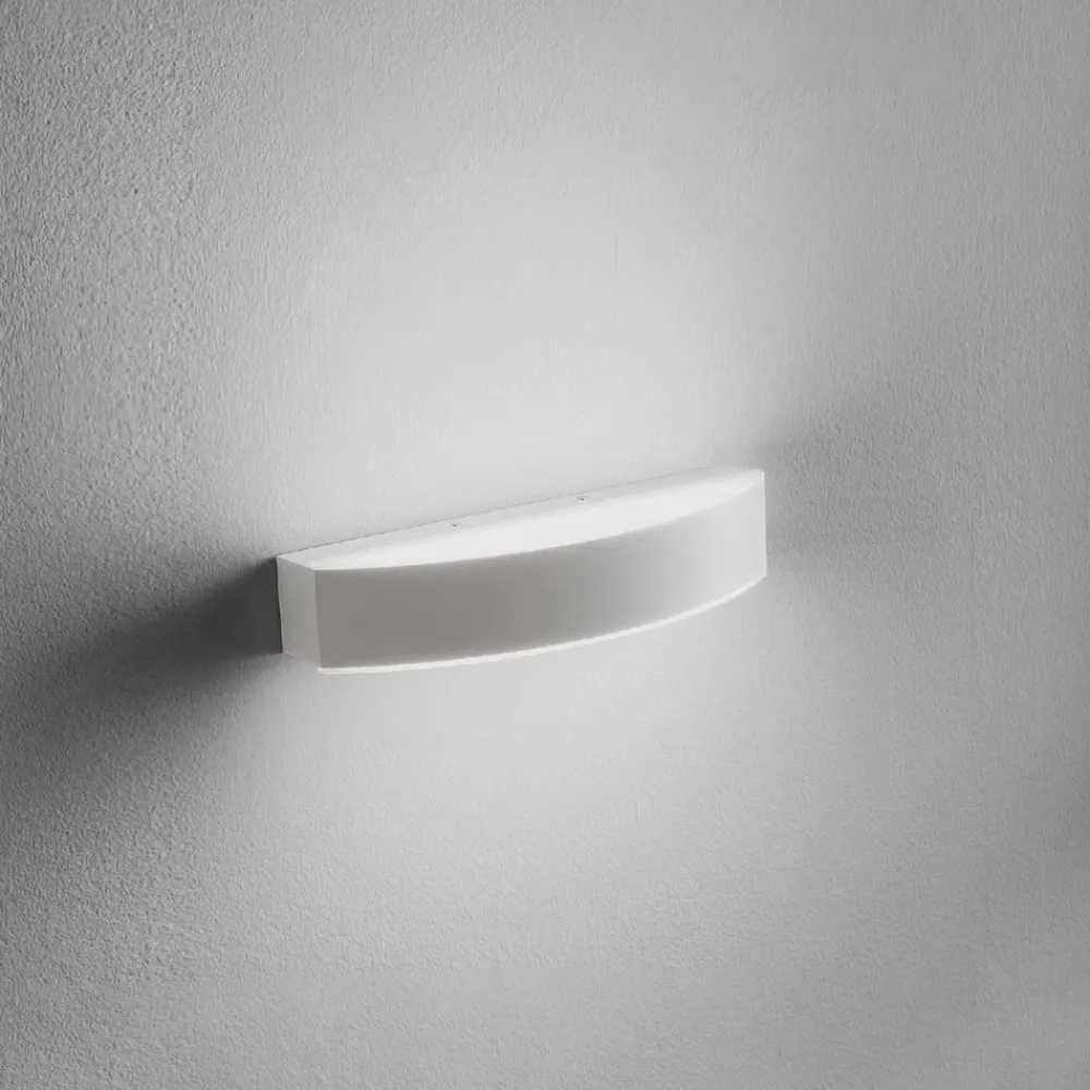 Applique Da Parete-Gea Luce gap applique da parete led 16w 3000k bianco moderno