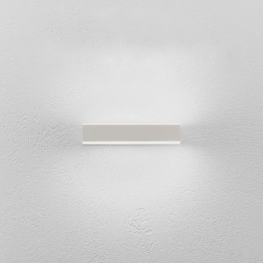 Applique Da Parete-Gea Luce gap applique da parete led 16w 4000k bianco moderno