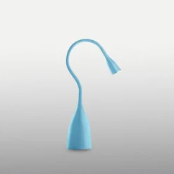Lampade Da Tavolo-Gea Luce gls lampada da scrivania cameretta ragazzo celeste led 3000k