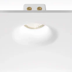 Faretti Da Incasso-Gea Luce heli faretto in gesso da incasso rotondo