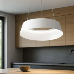 Lampadari Cucina-Gea Luce juliette lampadario cucina led 50w 3000k bianco rotondo