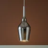 Lampade A Sospensione-Gea Luce lampada a sospensione ofelia colore cromo