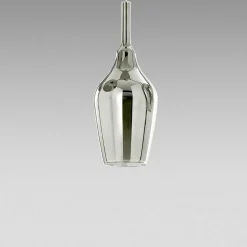 Lampade A Sospensione-Gea Luce lampada a sospensione ofelia colore cromo