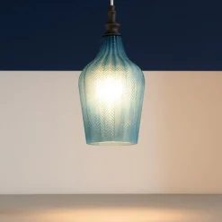 Lampade A Sospensione-Gea Luce lampada a sospensione cleofe per tavolo cucina
