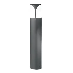 Lampioni Da Giardino-Gea Luce lampioncino da giardino ip44 antracite h50 cm