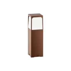 Lampioni Da Giardino-Gea Luce lampione basso da giardino ip44 marrone h30 cm