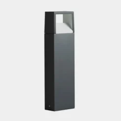 Lampioni Da Giardino-Gea Luce lampione da giardino led 9w antracite ip54 h50 cm