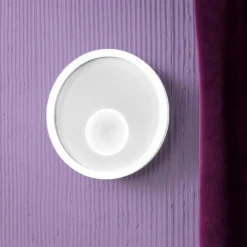 Plafoniere Moderne-Gea Luce melania plafoniera moderna led 50w 4000k tonda per salotto