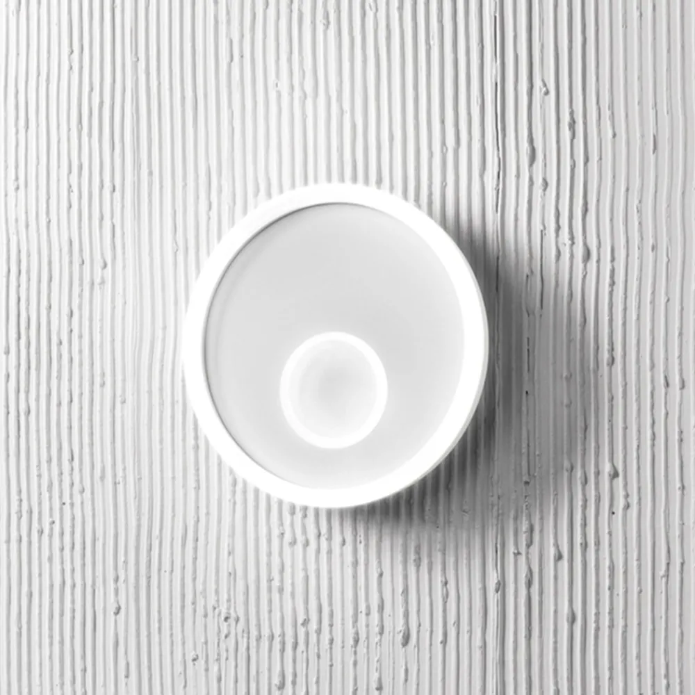 Plafoniere Moderne-Gea Luce melania plafoniera moderna led 50w 4000k tonda per salotto