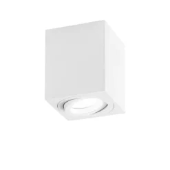 Faretti Da Soffitto-Gea Luce notus faretto bianco da soffitto orientabile