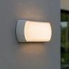 Applique Da Esterno-Gea Luce nut applique da esterno bianco led 12w 4000k