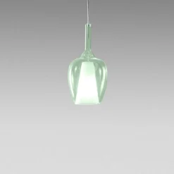 Lampade A Sospensione-Gea Luce ofelia lampada a soapensione verde per isola cucina
